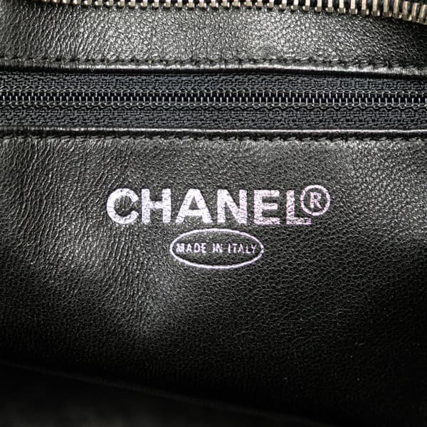 Pre-owned Chanel Caviar Medallion Tote Black