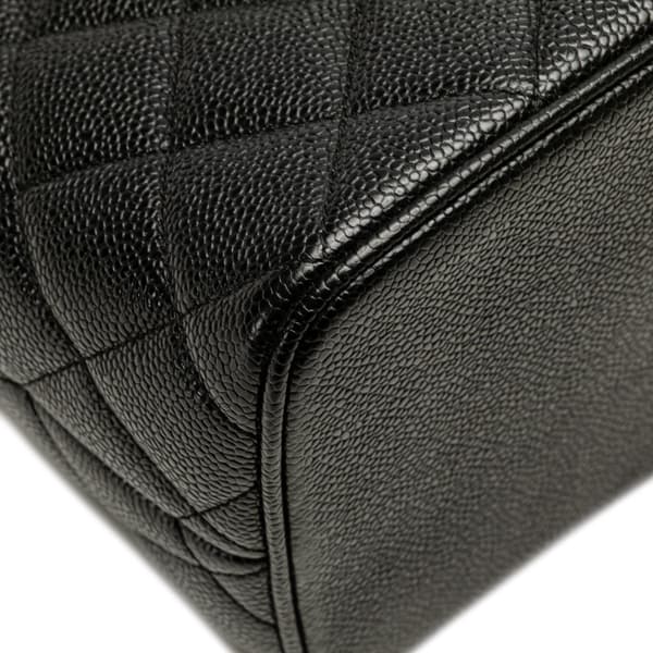 Pre-owned Chanel Caviar Medallion Tote Black