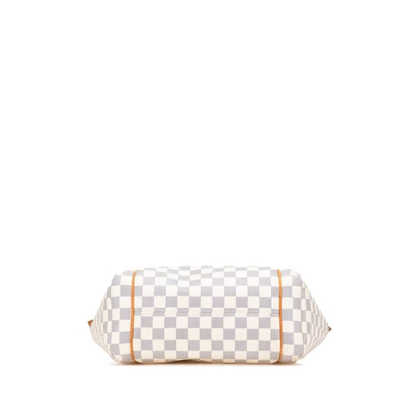 Pre-owned Louis Vuitton Damier Azur Totally PM White