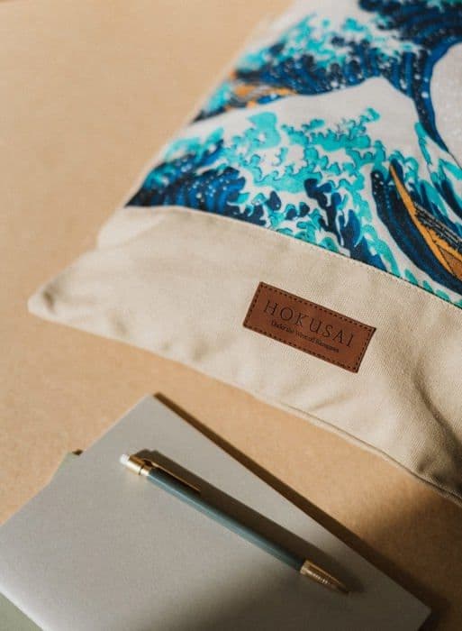 Kokonote - MARE0195 - Japanese Art Axelväska, Canvasväska | Totebag, Axelhandväska, 296 x 34 cm, ()