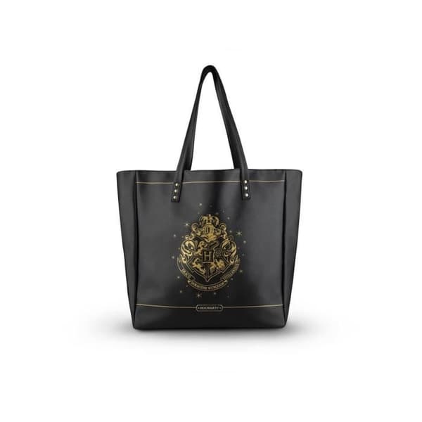 Hogwarts shoppingväska i läderimitation - Cinereplikor - Harry Potter - Vit - Vuxen - Blandat