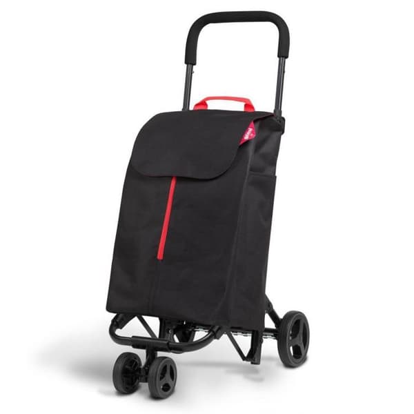 Gåvagn - Gimi gåvagn - 169325 - Stängbar ram i rostfritt stål, Svart, 50 l