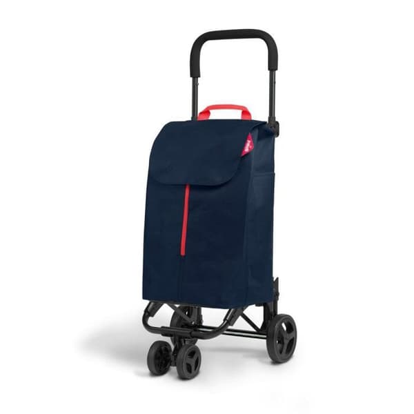 Gårvagn - gåvagn Gimi - 169327 - Stängbar stålram, rostfritt stål, blå, 50 l di capienza