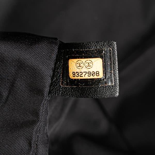 Pre-owned Chanel New Travel Line Nylon Tote Black
