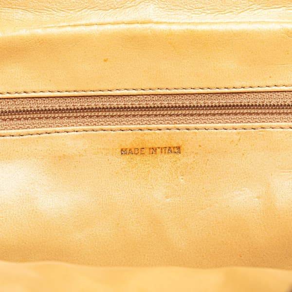 Pre-owned Celine Macadam Coated Canvas Tote Brown