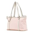 Miniatyrbillede 2 af 10: Pre-owned Gucci GG Canvas Abbey D Ring Tote Pink