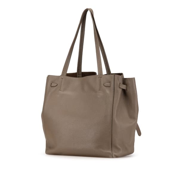Pre-owned Celine Small Leather Phantom Cabas Tote Brown