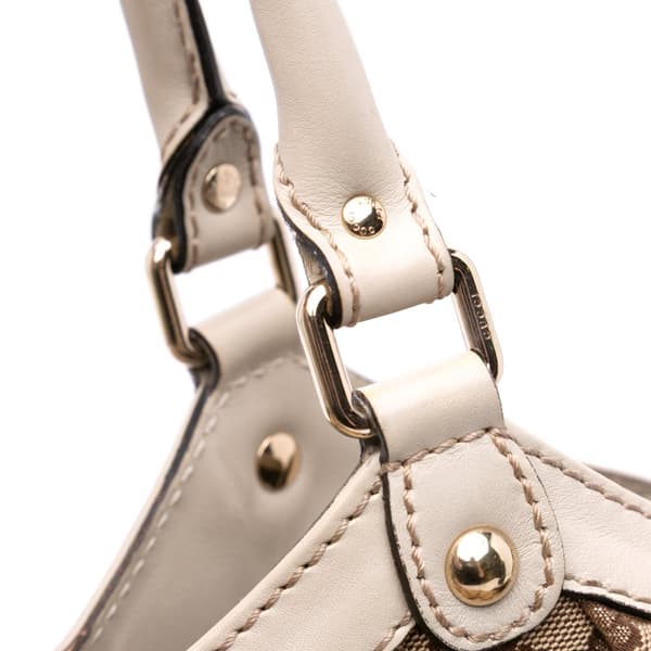 Pre-owned Gucci Large GG Canvas Sukey Tote Brown
