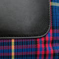Miniatyrbild 8 av 10: Pre-owned Mulberry Plaid Canvas Tote Blue