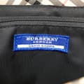 Miniatyrbild 5 av 9: Pre-owned Burberry Nova Check Trimmed Denim Tote Blue