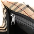 Miniatyrbild 6 av 9: Pre-owned Burberry Nova Check Trimmed Denim Tote Blue