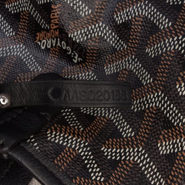 Pre-owned Goyard Goyardine Saint Louis GM Black
