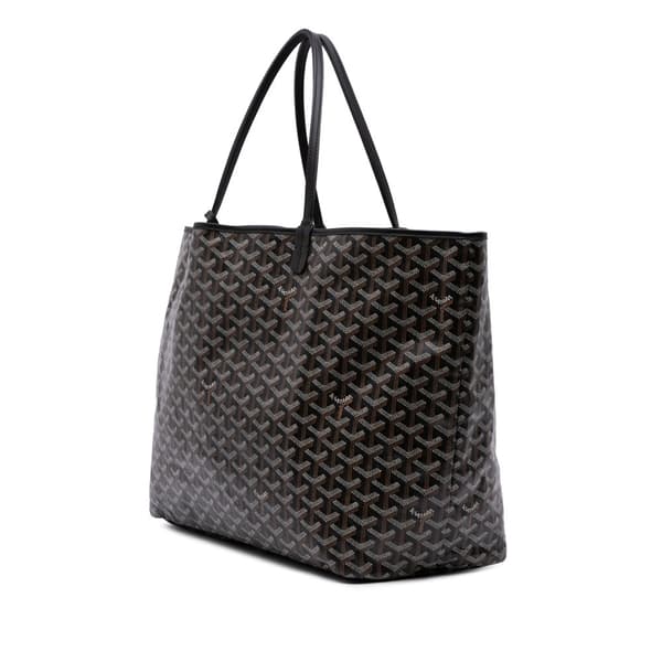Pre-owned Goyard Goyardine Saint Louis GM Black
