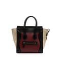 Pikkukuva 1 / 10: Pre-owned Celine Micro Tricolor Luggage Tote Red