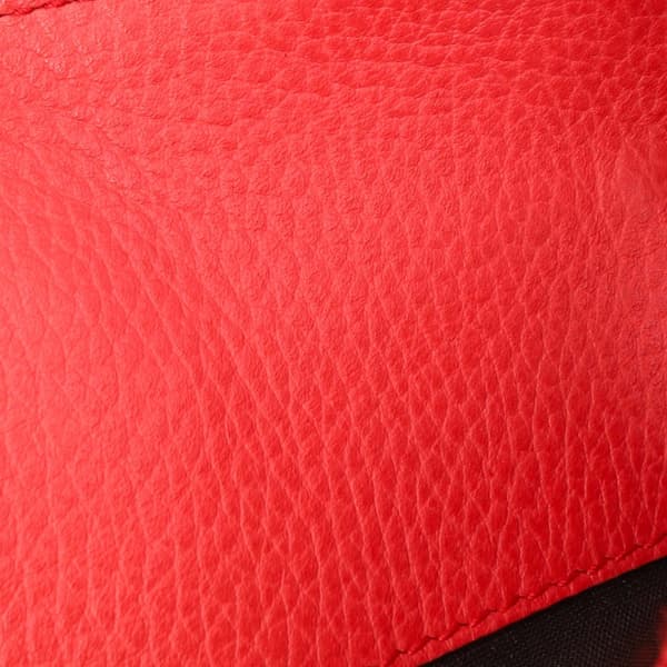 Pre-owned Gucci Calfskin Abbey D Ring Tote Red