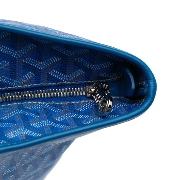 Pre-owned Goyard Goyardine Artois MM Blue