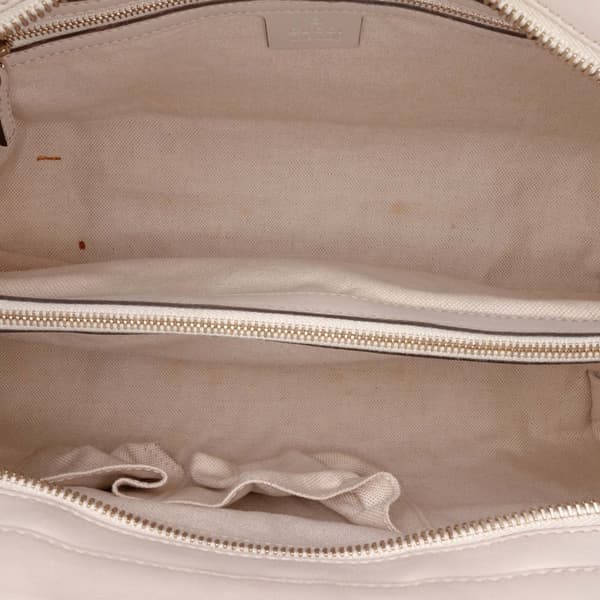 Pre-owned Gucci Guccissima Mayfair Tote Brown