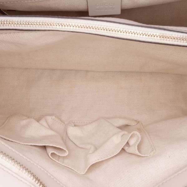 Pre-owned Gucci Guccissima Mayfair Tote Brown