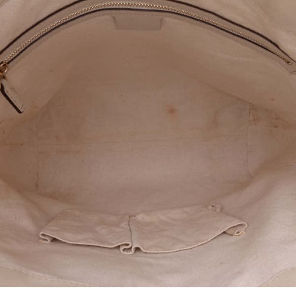Pre-owned Gucci Guccissima Mayfair Tote Brown
