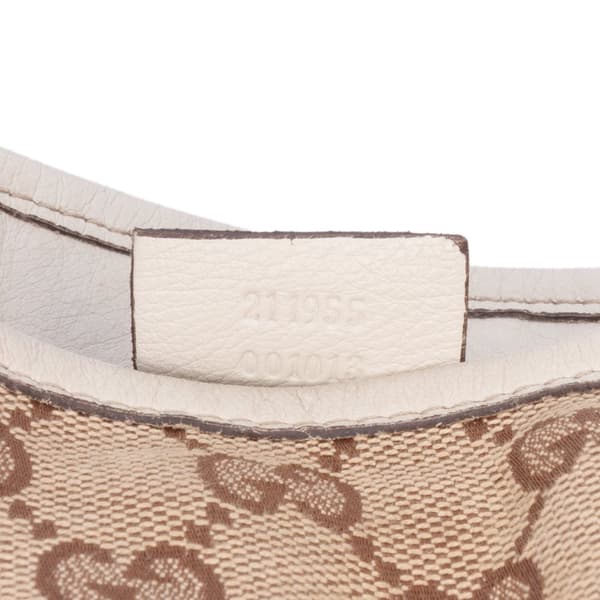 Pre-owned Gucci Small GG Canvas Tribeca Tote Brown
