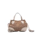 Miniatyrbilde 1 av 10: Pre-owned Gucci Small GG Canvas Tribeca Tote Brown