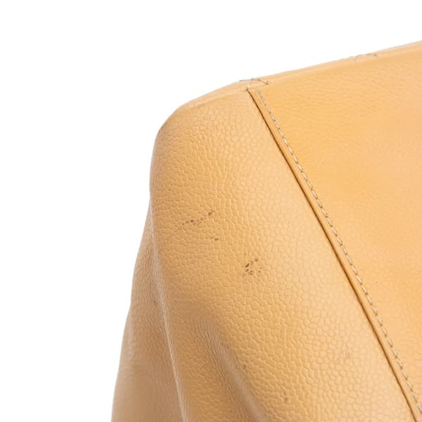 Pre-owned Chanel Caviar Grand Shopping Tote Brown