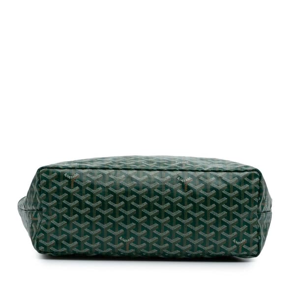 Pre-owned Goyard Goyardine Saint Louis PM Green