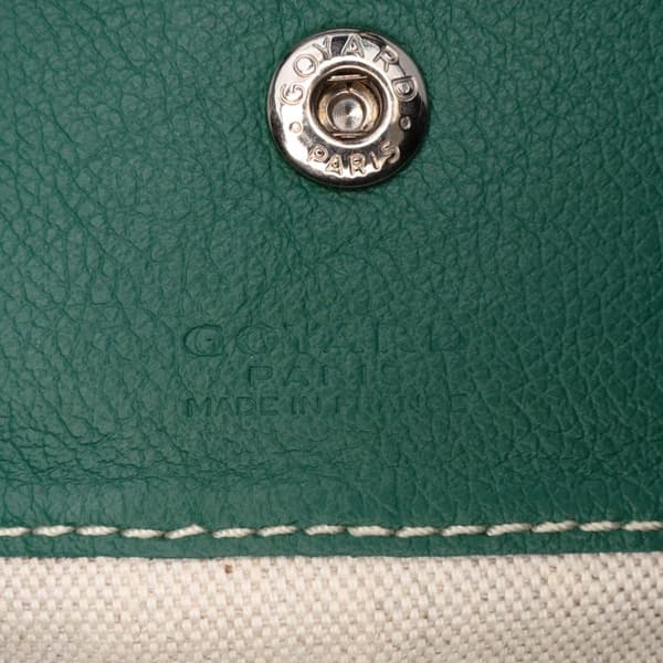 Pre-owned Goyard Goyardine Saint Louis PM Green