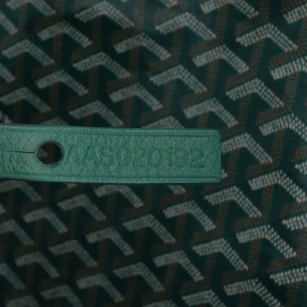 Pre-owned Goyard Goyardine Saint Louis PM Green