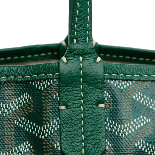Pre-owned Goyard Goyardine Saint Louis PM Green