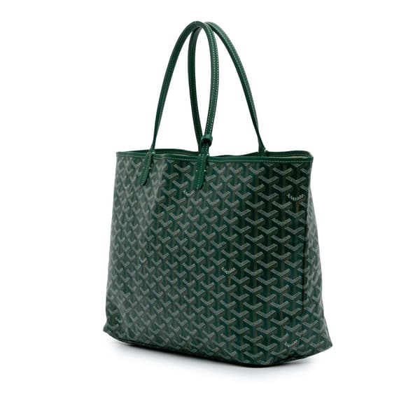 Pre-owned Goyard Goyardine Saint Louis PM Green