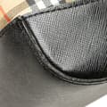 Miniatyrbild 9 av 10: Pre-owned Burberry Haymarket Check Canvas Tote Brown