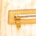 Miniatyrbilde 7 av 10: Pre-owned Louis Vuitton Damier Azur Neverfull MM White
