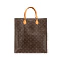 Miniatyrbilde 1 av 10: Pre-owned Louis Vuitton Monogram Sac Plat Brown