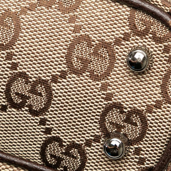 Pre-owned Gucci GG Canvas Tote Brown