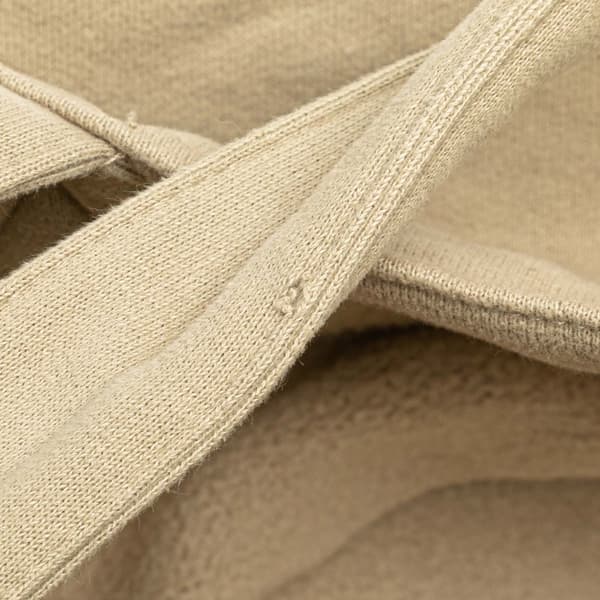 Pre-owned Saint Laurent Fleece Embroidered Logo Tote Brown