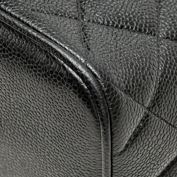 Pre-owned Chanel Caviar Medallion Tote Black