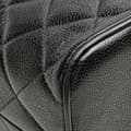 Miniatyrbild 10 av 10: Pre-owned Chanel Caviar Medallion Tote Black