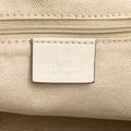 Miniatyrbillede 5 af 10: Pre-owned Gucci Medium Diamante Raffia Sukey Tote White