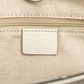 Miniatyrbillede 5 af 10: Pre-owned Gucci Medium Diamante Raffia Sukey Tote White