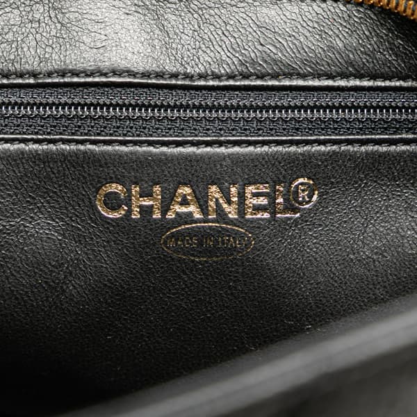 Pre-owned Chanel Caviar Medallion Tote Black