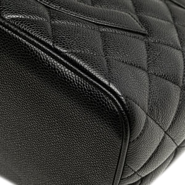 Pre-owned Chanel Caviar Medallion Tote Black