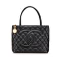 Pikkukuva 1 / 10: Pre-owned Chanel Caviar Medallion Tote Black