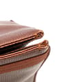 Miniatyrbild 10 av 10: Pre-owned Ferragamo Lizard Embossed Leather Vara Tote Brown