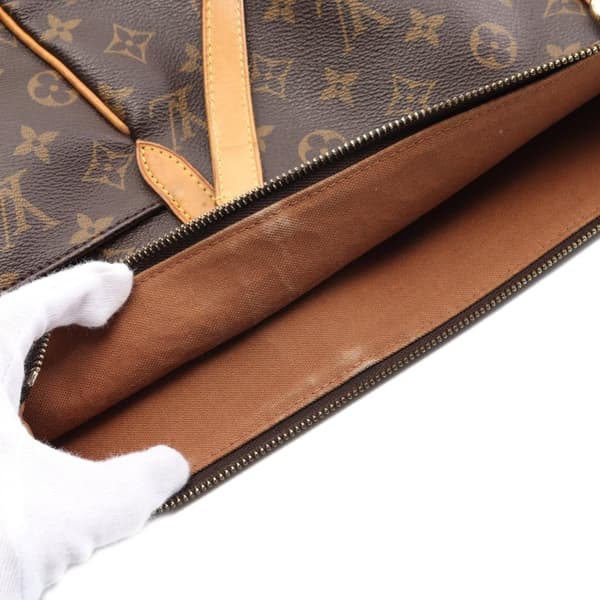 Pre-owned Louis Vuitton Monogram Totally MM Brown