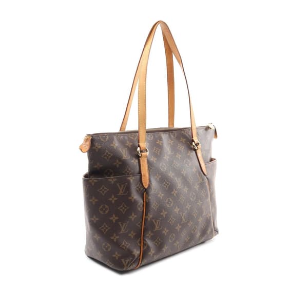 Pre-owned Louis Vuitton Monogram Totally MM Brown