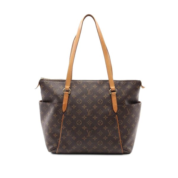 Pre-owned Louis Vuitton Monogram Totally MM Brown