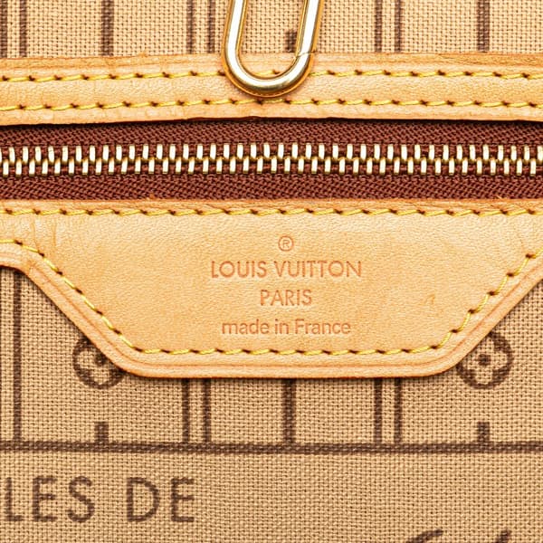 Pre-owned Louis Vuitton Monogram Neverfull PM Brown