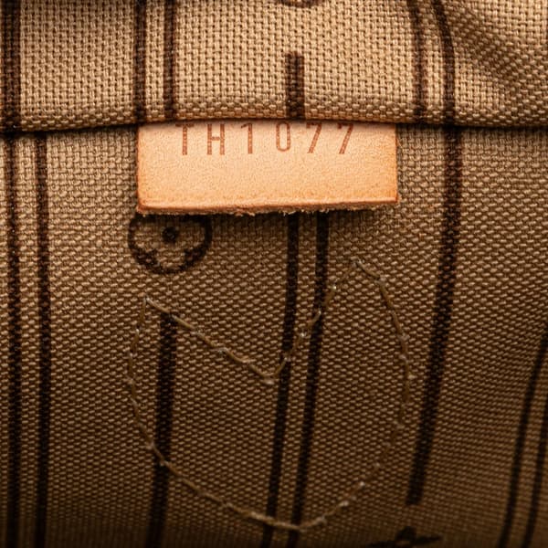 Pre-owned Louis Vuitton Monogram Neverfull PM Brown
