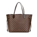 Pikkukuva 1 / 6: Pre-owned Louis Vuitton Damier Ebene Neverfull MM Brown